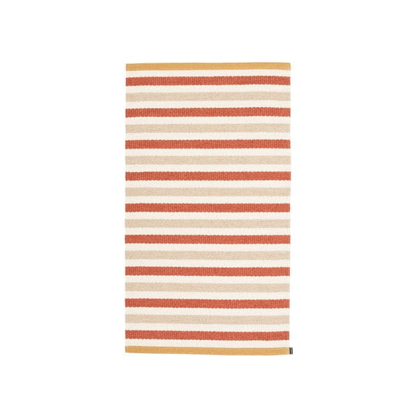 Tappeto da interno/esterno color mattone/color crema 70x120 cm Teo Brick – Pappelina-image-3