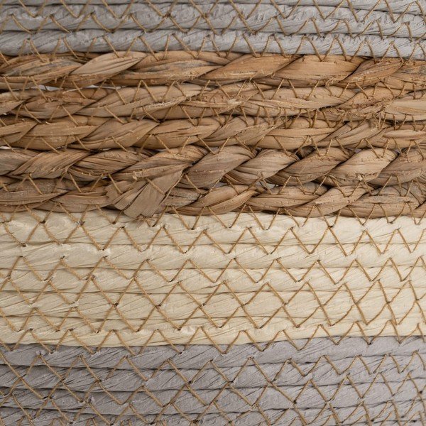 Set di 3 portavasi da appendere in vimini ø 20x27 cm - Ixia-image-4