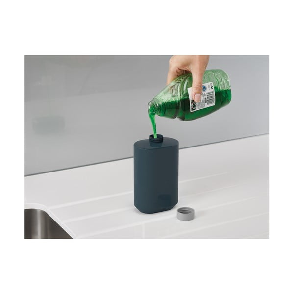 Distributore di detersivo grigio SinkBase Plus - Joseph Joseph-image-1