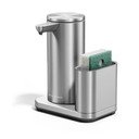 Supporto per detersivo automatico argentato in metallo – simplehuman