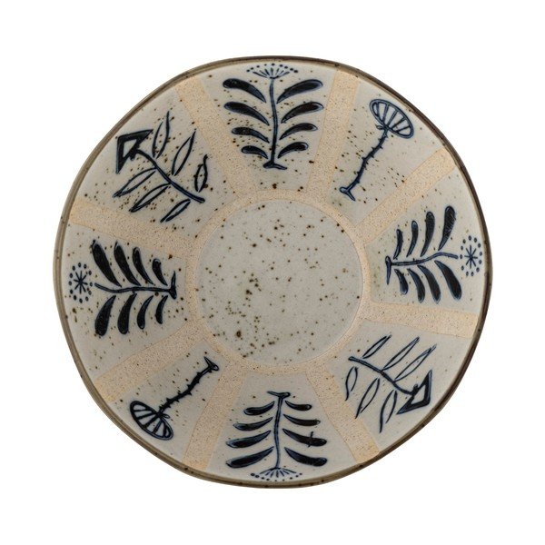 Ciotola in gres azzurro e crema 500 ml Leonie - Bloomingville-image-3