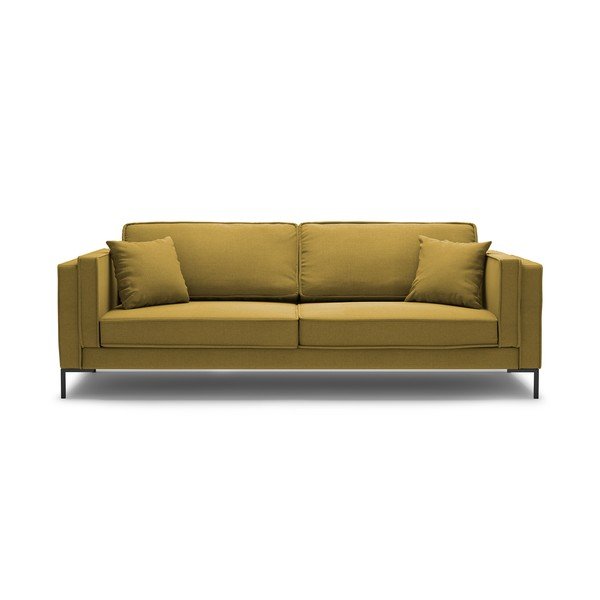 Divano giallo , 230 cm Attilio - Milo Casa