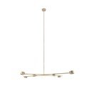 Lampadario beige in metallo Coda – Trio Select