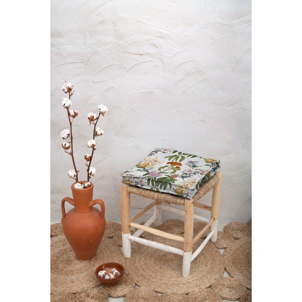 Cuscino di seduta in lino , 37 x 37 cm Jara - Tierra Bella-image-1