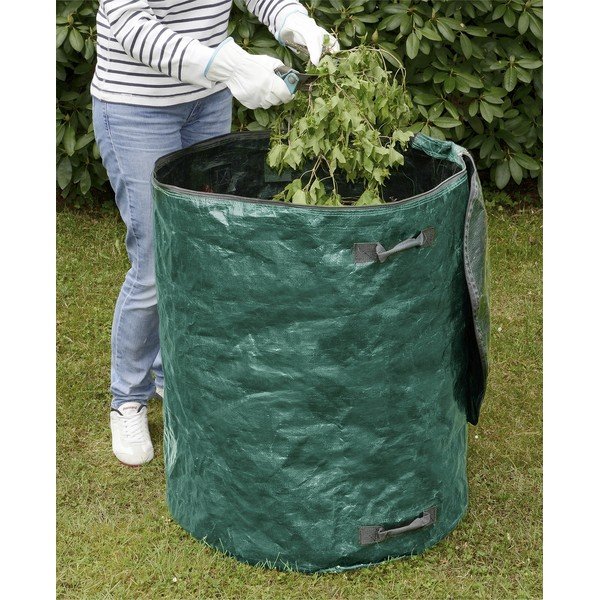 Bidone verde scuro per rifiuti compostabili 275 l - Maximex-image-1
