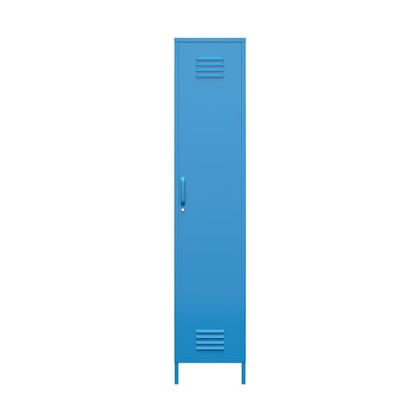 Armadio in metallo blu , 38 x 185 cm Cache - Novogratz