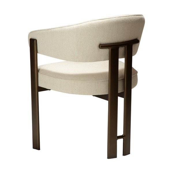 Sedia da pranzo beige con braccioli Duct – DAN-FORM Denmark-image-3