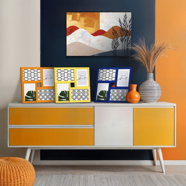 Cornice blu scuro da appendere 27x27 cm – knor-image-2