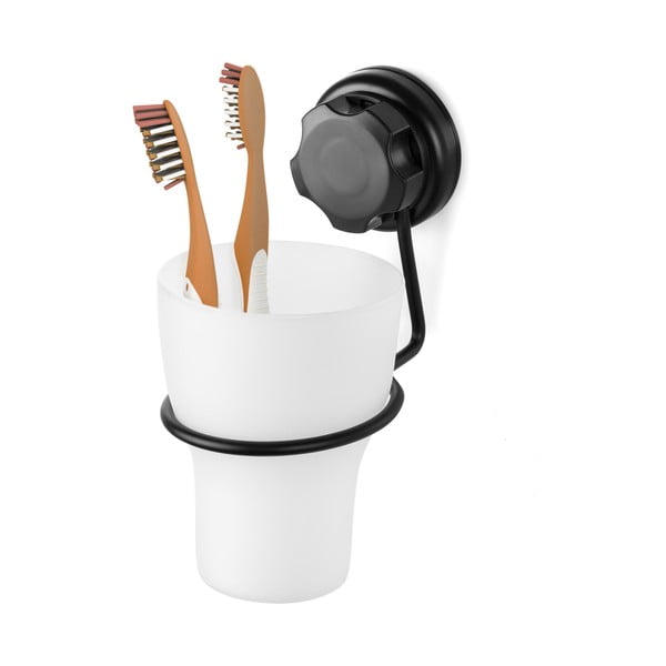 Coppa nera autoportante in metallo per spazzolini da denti Bestlock Black - Compactor-image-4