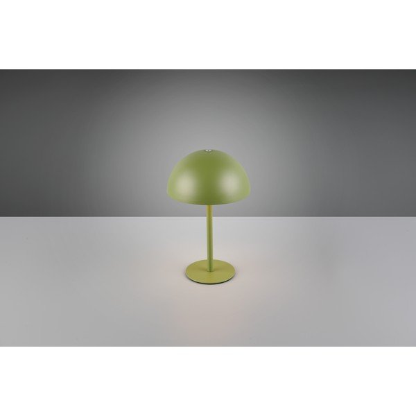 Lampada da tavolo LED verde con paralume in metallo (altezza totale 21 cm) Munoz – Reality-image-2