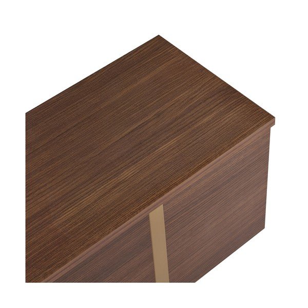Mobile TV colore naturale scuro con effetto noce 180x50x30 cm Onera – Kalune Design-image-3