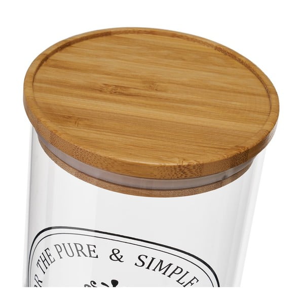 Set di contenitori per alimenti in vetro 3 pz – Casa Selección-image-2