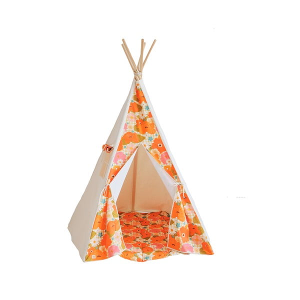 Tenda teepee per bambini Picnic with Flowers - Moi Mili