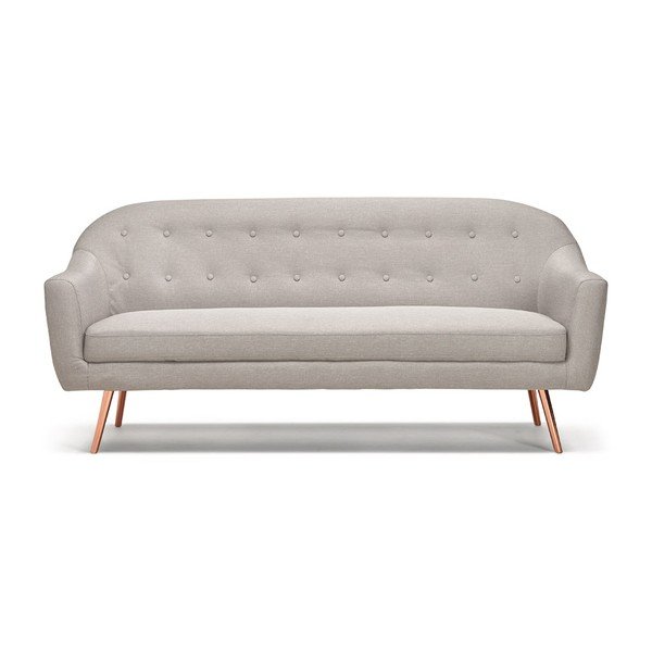 Šedá pohovka Kokoon Design Bardot