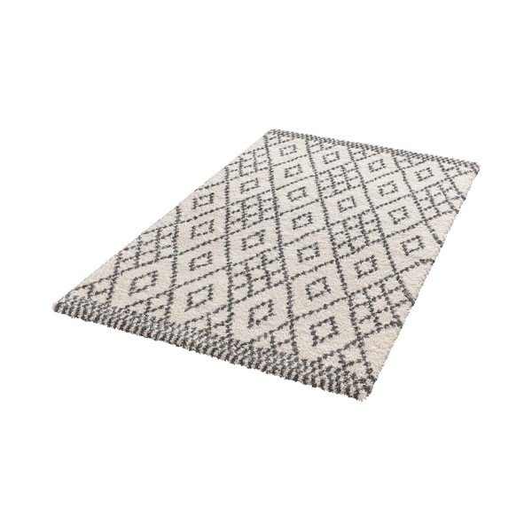 Tappeto grigio chiaro Ornamento, 160 x 230 cm - Mint Rugs-image-1
