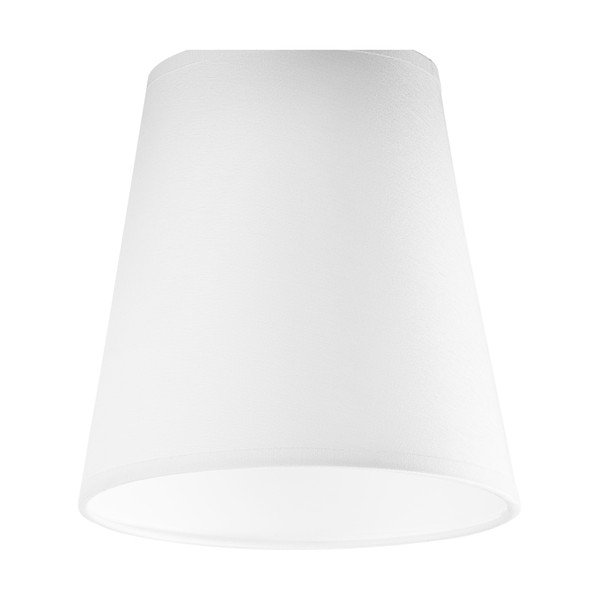 Lampada da soffitto bianca con paralume in tessuto ø 15 cm Lula - LAMKUR-image-4