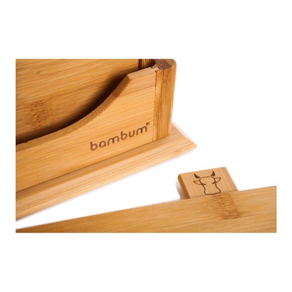 Set di 4 taglieri in bambù con supporto Tapenade Tapenade Mini - Bambum-image-3