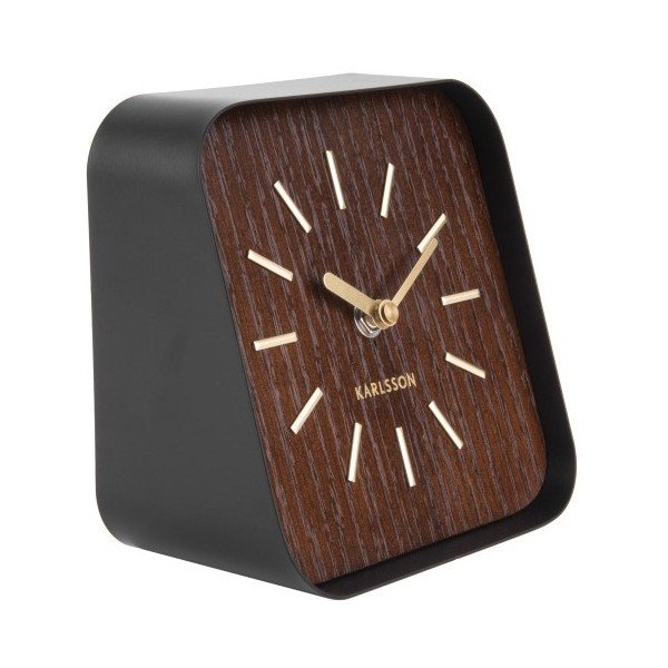 Orologio da tavolo viola e nero Squared - Karlsson