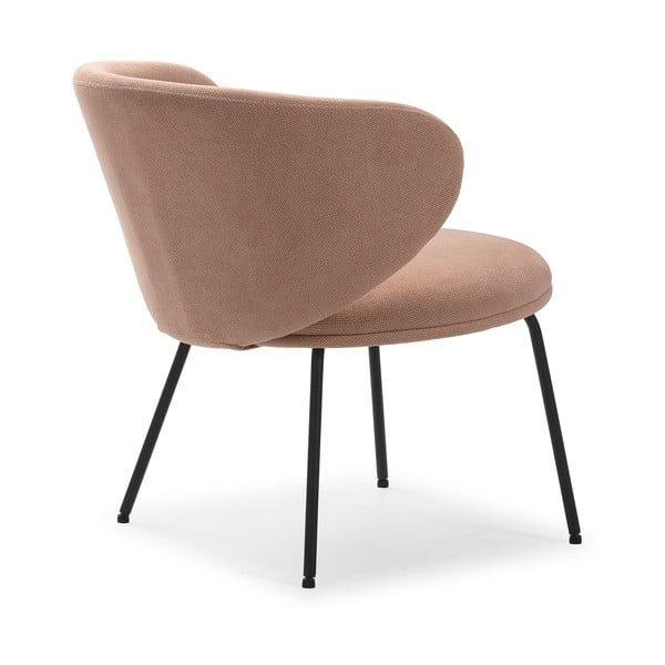 Poltrona in rosa chiaro Rush – Marckeric-image-3