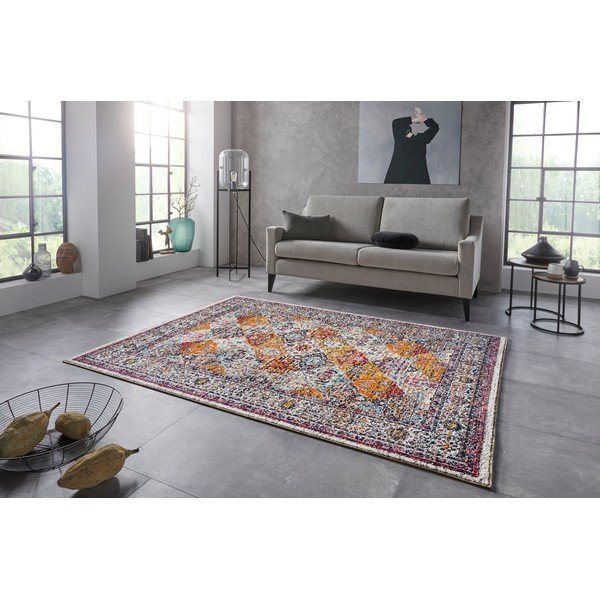 Tappeto crema e arancione , 160 x 230 cm Kolal - Nouristan-image-1
