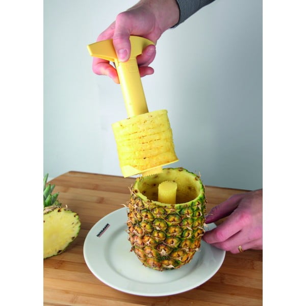 Affettatrice per ananas gialla - Fackelmann-image-4