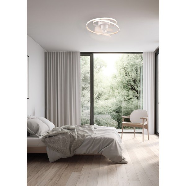 Plafoniera LED bianco opaco Umea – Reality-image-1