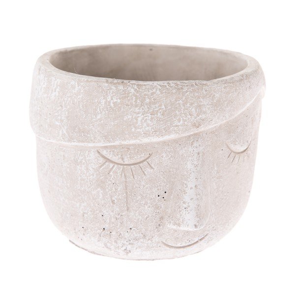 Vaso da fiori in cemento Smiley - Dakls