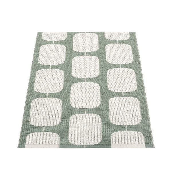 Tappeto da interno/esterno verde/color crema 70x100 cm Sten Army – Pappelina