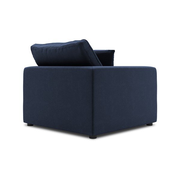 Parte angolare blu scuro del divano modulare in velluto a coste, angolo sinistro Galaxy - Windsor & Co Sofas-image-3