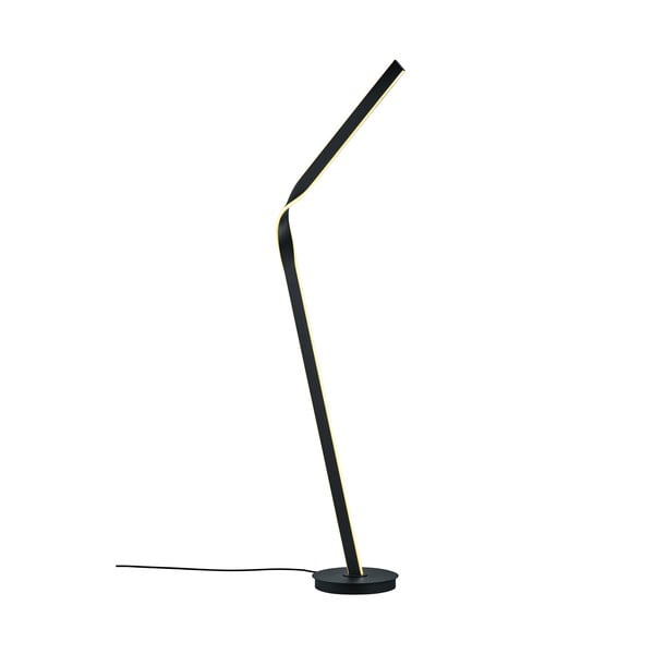 Lampada da terra a LED nera con paralume in metallo (altezza 181 cm) Cicenza - CINQUE