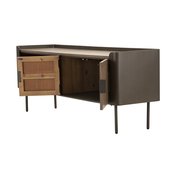 Mobile TV  marrone in legno di abete 150x58 cm Toronto - Mauro Ferretti-image-3