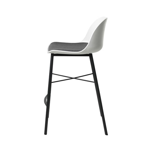 Sgabello da bar bianco Whistler - Unique Furniture-image-3