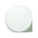 Mobile per bagno verde polveroso in metallo da appendere/con specchio 35x35 cm Sonnet – Spinder Design