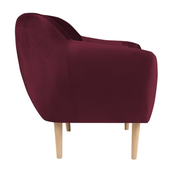 Poltrona rosso vino Benito - Mazzini Sofas-image-4