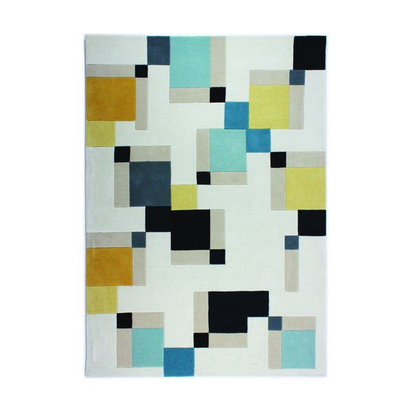 Tappeto di lana 160x230 cm Illusion Abstract - Flair Rugs