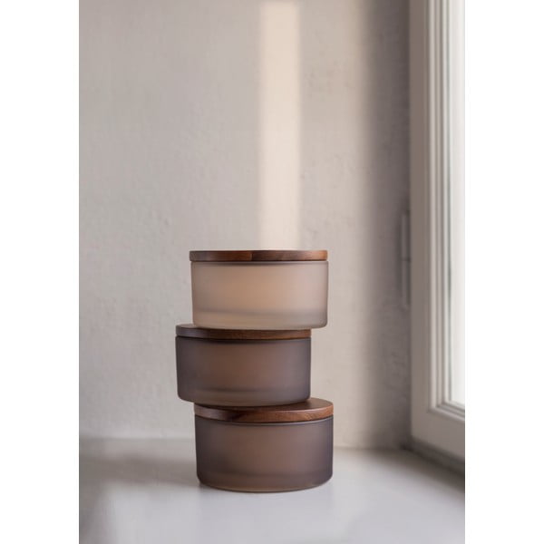 Organizer da bagno in vetro beige     Modest - Mette Ditmer Denmark-image-2