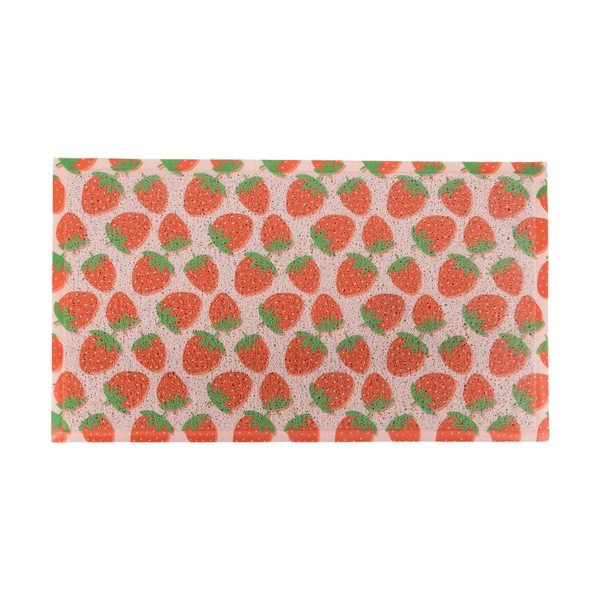 Zerbino in PVC 40x70 cm Pink Strawberry – Artsy Doormats