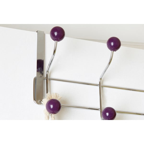 Appendiabiti in metallo bordeaux-argento 41 cm - Premier Housewares-image-2