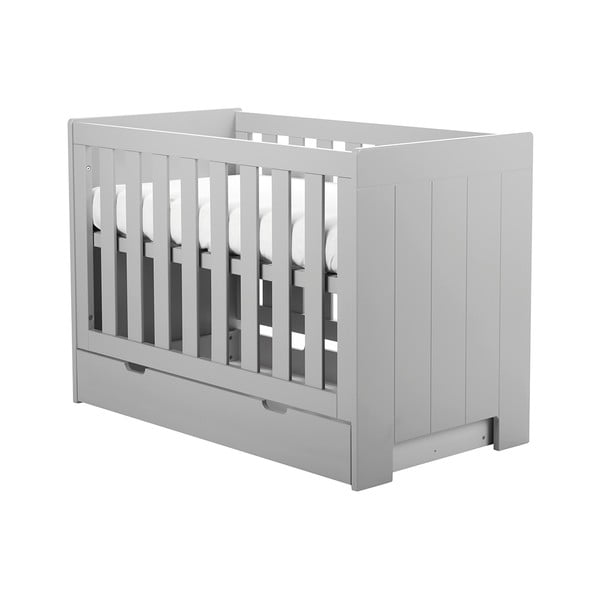 Lettino variabile Calmo grigio, 140 x 70 cm - Pinio-image-2