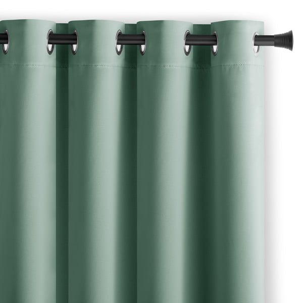 Tenda parzialmente oscurante verde chiaro 140x245 cm Kierra – Restilo
