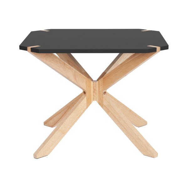 Tavolino nero , 60 x 60 cm Mister - Leitmotiv
