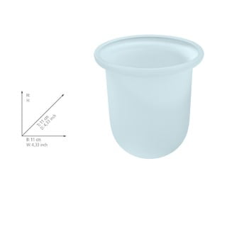 Contenitore in vetro per scopino - Wenko