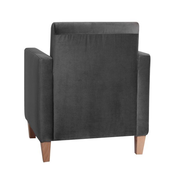 Poltrona Milla Velvet antracite - Max Winzer-image-3