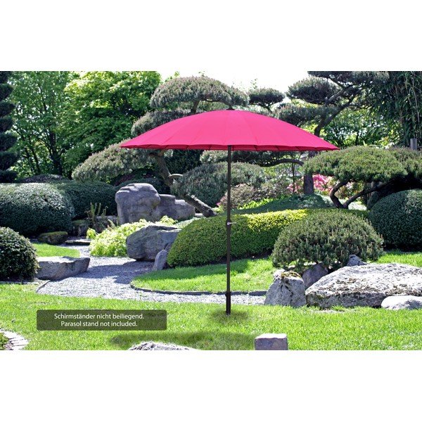 Ombrellone rosa ø 255 cm - Garden Pleasure-image-2