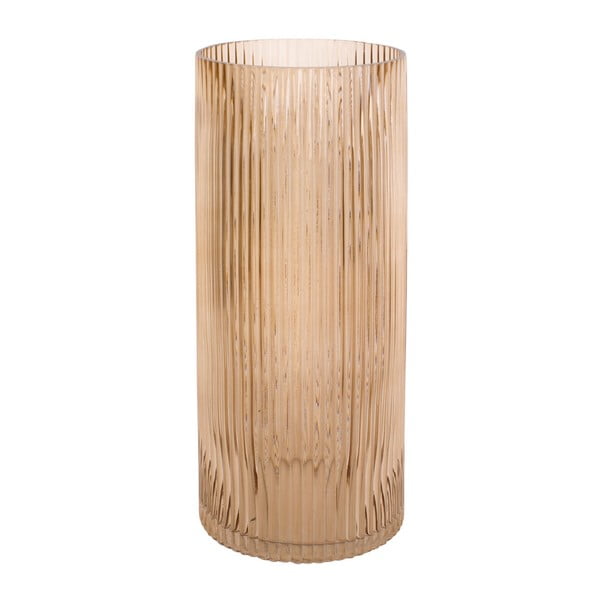 Vaso in vetro marrone Allure Straight - PT LIVING-image-2
