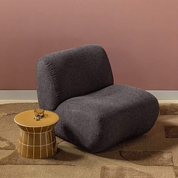 Tavolino rotondo in ceramica ø 38 cm Plu – WOOOD-image-1