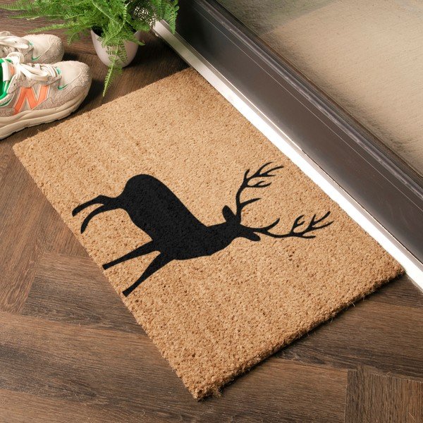 Zerbino in cocco 40x60 cm Stag - Artsy Doormats-image-1