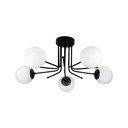 Apparecchio da soffitto nero, altezza 34 cm Star - Squid Lighting