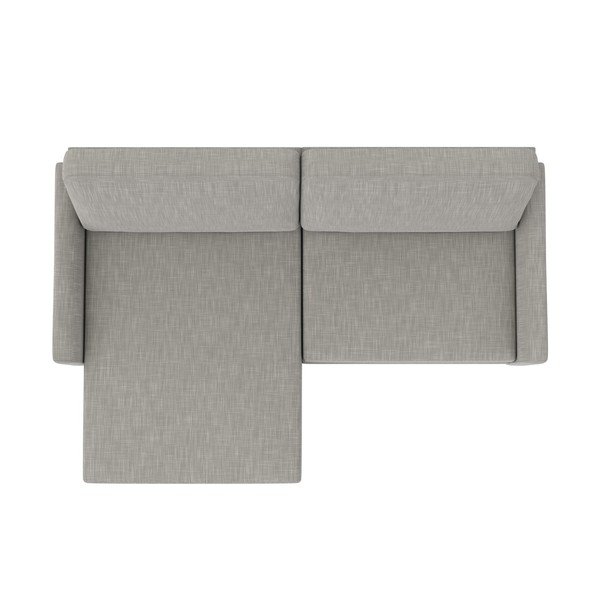 Divano angolare grigio (variabile) Francis - CosmoLiving by Cosmopolitan-image-3