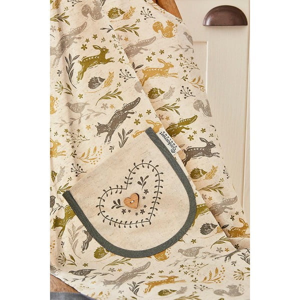 Grembiule da cucina in cotone Woodie - Cooksmart ®-image-1